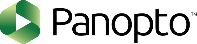 Color Icon, Black Text - Panopto Logo 2015